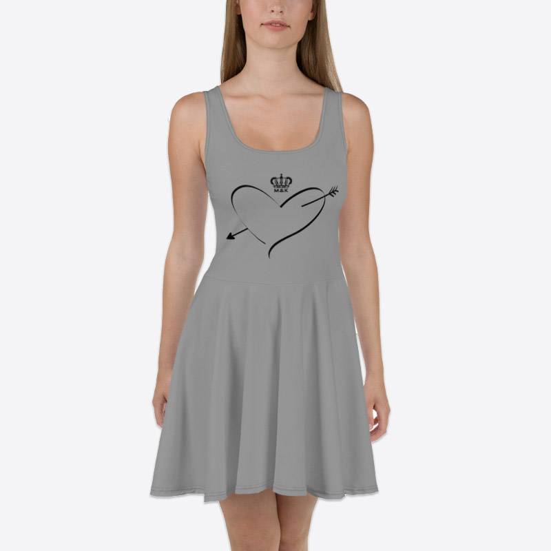 Crown Mountain Skater Dress - Mkcrown 
