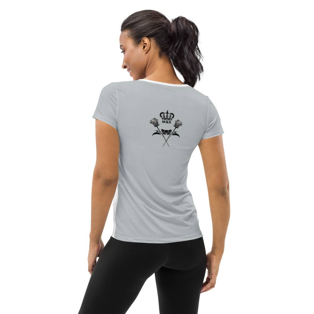 Dark Rose Women's Athletic T-shirt 